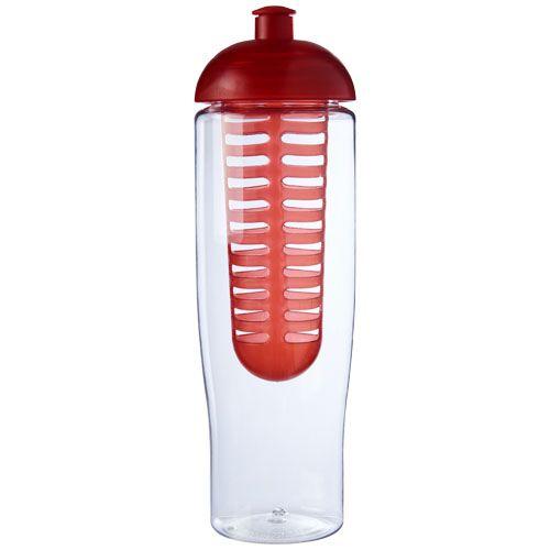 Achat Bidon et infuseur H2O Tempo® 700 ml avec couvercle dôme - rouge