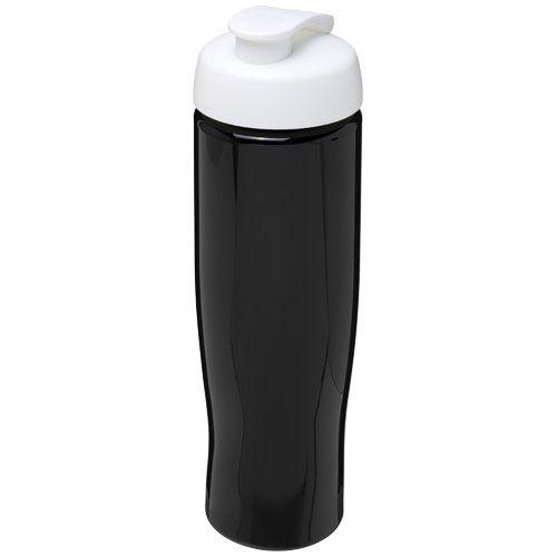 Achat Bouteille de sport H2O Tempo® 700 ml avec couvercle à clapet - noir