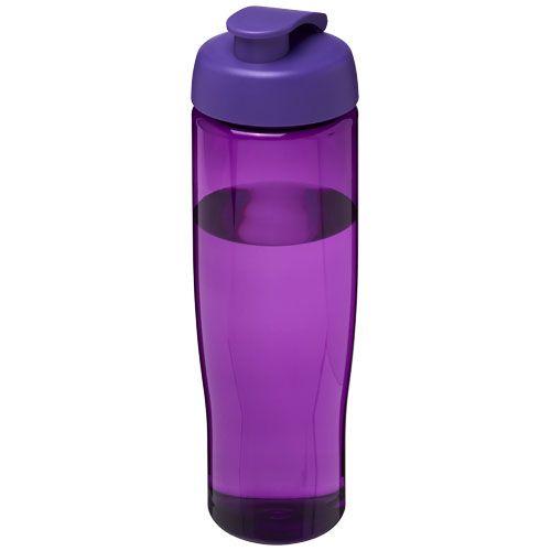 Achat Bouteille de sport H2O Tempo® 700 ml avec couvercle à clapet - violet