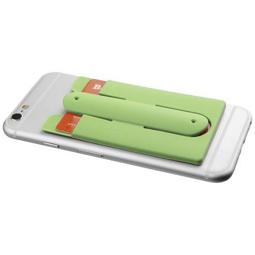 Achat Écouteurs et porte-carte en silicone Wired - vert citron