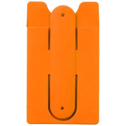 Achat Écouteurs et porte-carte en silicone Wired - orange
