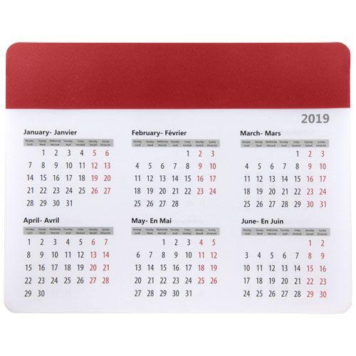 Achat Tapis de souris avec calendrier Chart - rouge