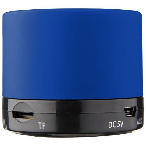 Achat Haut-parleur Bluetooth® cylindrique Duck revêtement gomme - bleu royal