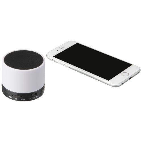 Achat Haut-parleur Bluetooth® cylindrique Duck revêtement gomme - blanc