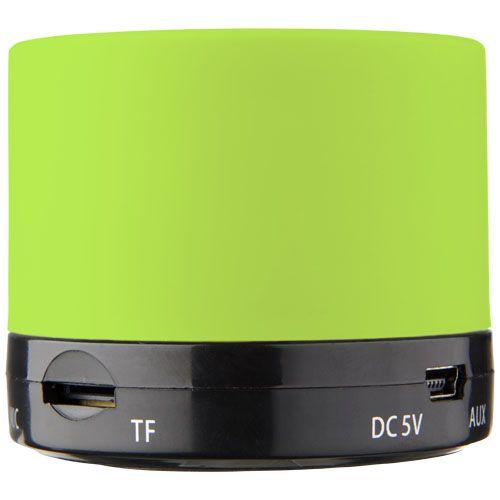 Achat Haut-parleur Bluetooth® cylindrique Duck revêtement gomme - vert citron
