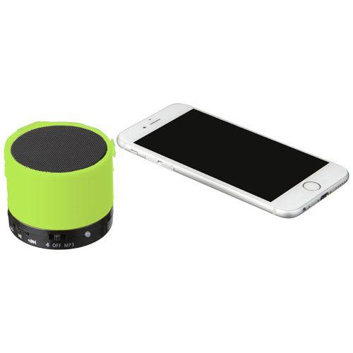 Achat Haut-parleur Bluetooth® cylindrique Duck revêtement gomme - vert citron