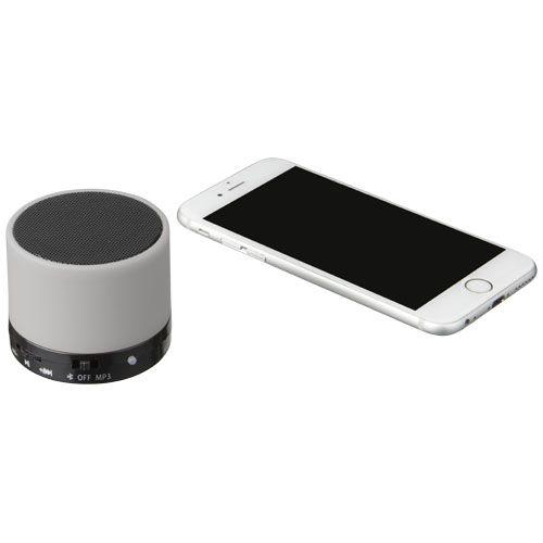 Achat Haut-parleur Bluetooth® cylindrique Duck revêtement gomme - gris