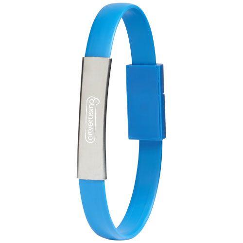 Achat Câble de chargement 2 en 1 Bracelet - bleu clair