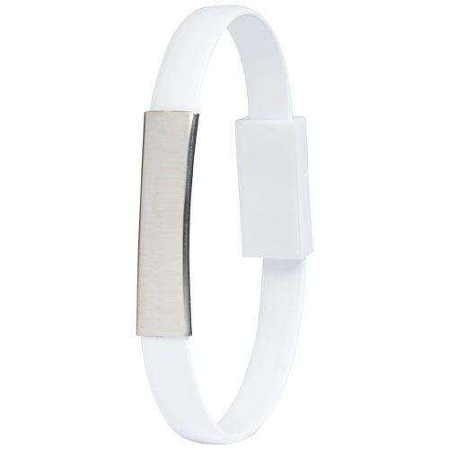 Achat Câble de chargement 2 en 1 Bracelet - blanc