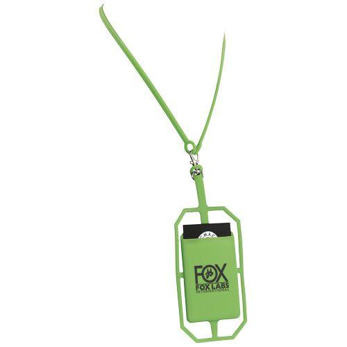 Achat Porte-cartes RFID avec tour de cou - vert citron