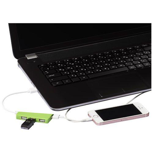 Achat Hub USB Brick 4 ports - vert citron
