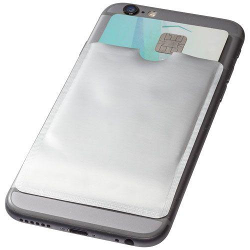 Achat Porte carte RFID pour smartphone Exeter - argenté