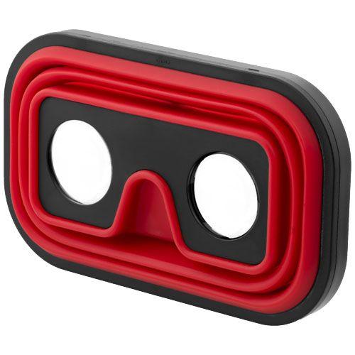 Lunettes Réalité Virtuelle pliables en silicone Sil-val - rouge