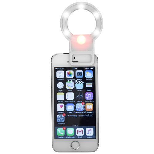 Miroir et lampe LED pour smartphone Reflekt - blanc