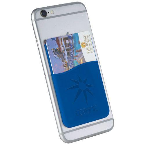 Achat Porte-cartes en silicone pour smartphones Slim - bleu royal