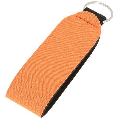Achat Étiquette à clé avec bague fendue Vacay - orange
