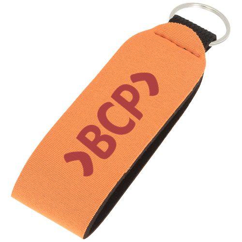 Achat Étiquette à clé avec bague fendue Vacay - orange