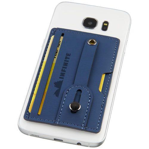 Achat Porte-carte RFID avec dragonne pour téléphone Prime - bleu marine