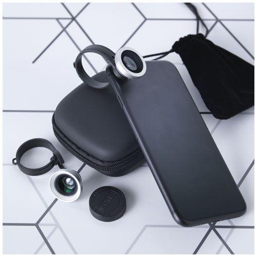 Set d'objectifs Prisma pour smartphone - noir