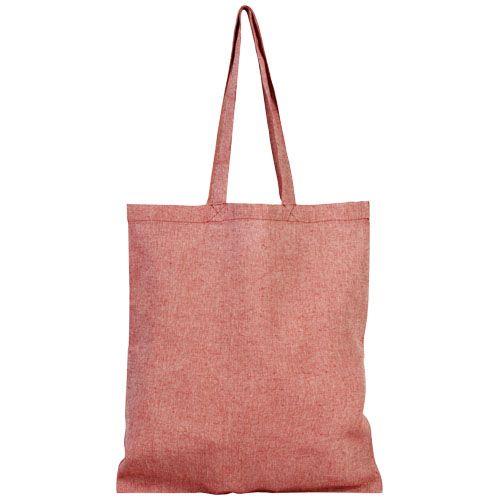 Achat Sac shopping en coton recyclé Pheebs 150 g/m² - rouge
