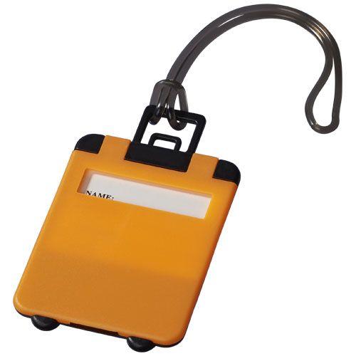 Achat Étiquette à bagages Taggy - orange néon