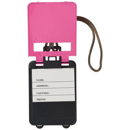 Achat Étiquette à bagages Taggy - rose néon