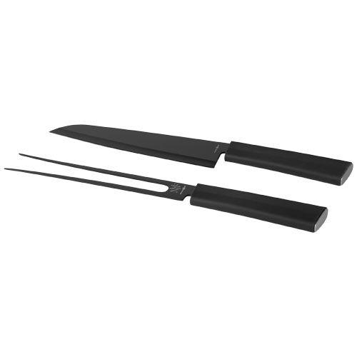 Achat Set de couteau et fourchette à découper Element - noir