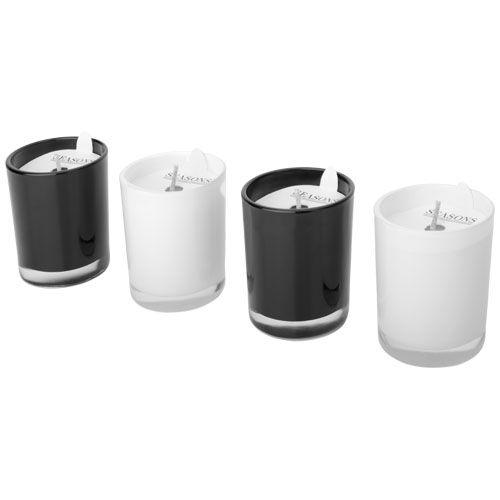 Achat Ensemble de 4 bougies parfumées Hills - noir