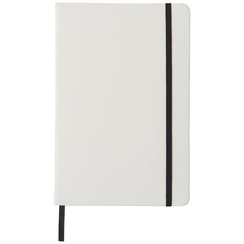 Achat Carnet de notes blanc A5 Spectrum avec élastique de couleur - noir