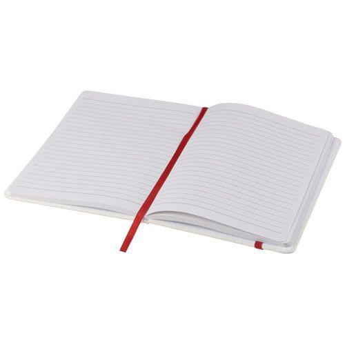 Achat Carnet de notes blanc A5 Spectrum avec élastique de couleur - rouge