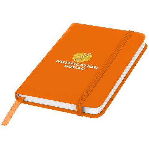 Achat Carnet de notes A6 Spectrum à couverture rigide - orange