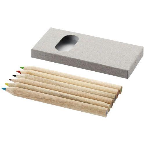 Achat Set de 6 crayons de couleur Ayola - gris clair