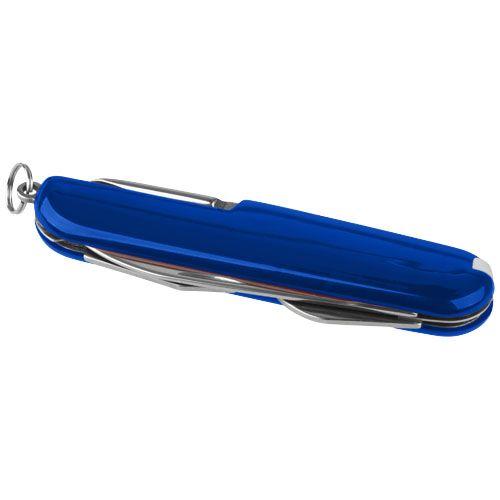Achat Couteau de poche 9 fonctions avec porte-clés Emmy - bleu royal