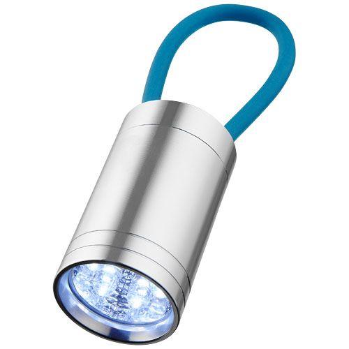 Achat Lampe torche 6 LED avec dragonne lumineuse Vela - bleu process