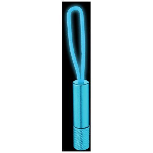 Achat Porte-clés avec lampe LED et dragonne luminescente Merga - bleu process