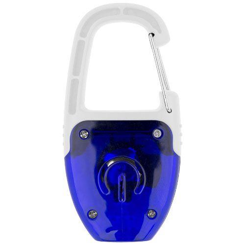 Achat Porte clé mousqueton avec catadioptre LED Reflect-or - bleu royal