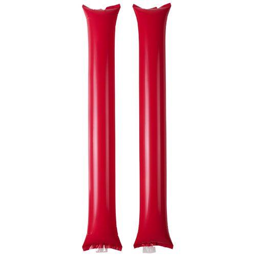Achat 2 bâtons gonflables pour supporter Cheer - rouge