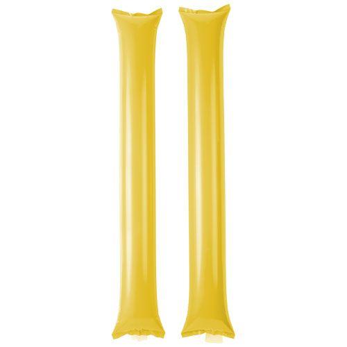 Achat 2 bâtons gonflables pour supporter Cheer - jaune