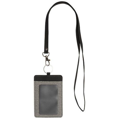 Achat Porte-badge chiné avec lanière Eye-d - noir