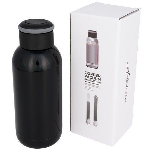 Achat Mini bouteille isotherme Copa 350ml avec isolation vide et cuivre - noir