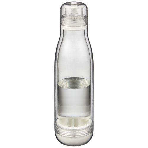 Achat Bidon de sport Spirit avec intérieur en verre 500ml - blanc translucide