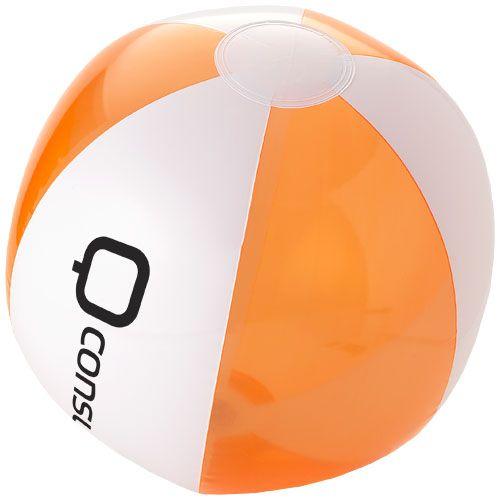 Achat Ballon de plage solide et transparent Bondi - orange translucide