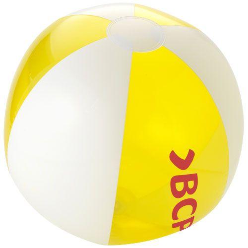 Achat Ballon de plage solide et transparent Bondi - jaune