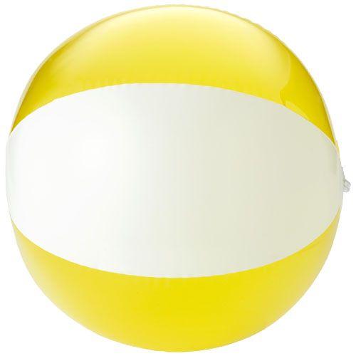 Achat Ballon de plage solide et transparent Bondi - jaune
