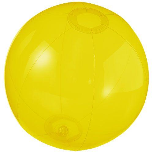 Achat Ballon de plage transparent Ibiza - jaune translucide
