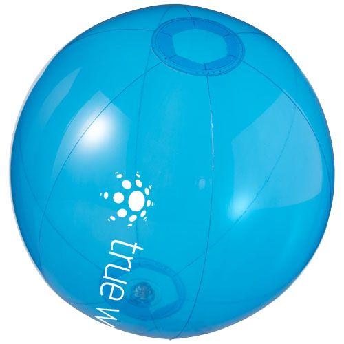 Achat Ballon de plage transparent Ibiza - bleu translucide