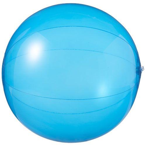 Achat Ballon de plage transparent Ibiza - bleu translucide