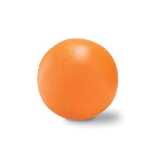Achat Ballon plage gonflable en PVC - orange