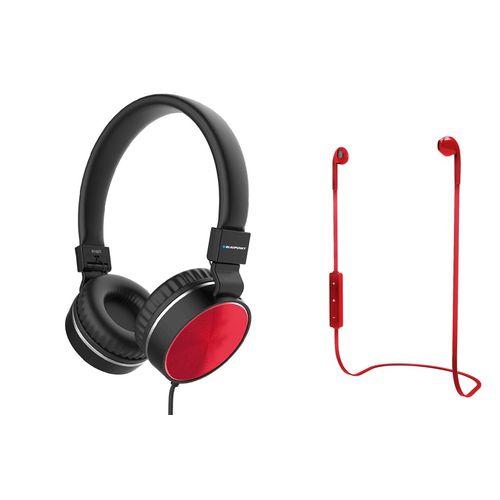 Achat Set écouteurs + casque 10mW - rouge