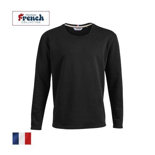 Achat Sweat french terry THEO - noir